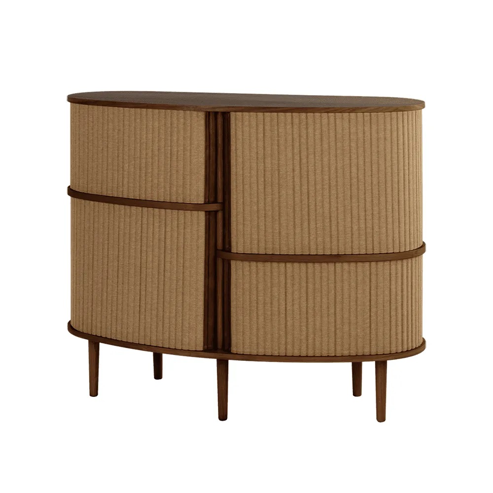 Umage, Audacious Highboard Skap mørk eik/Sugar Brown