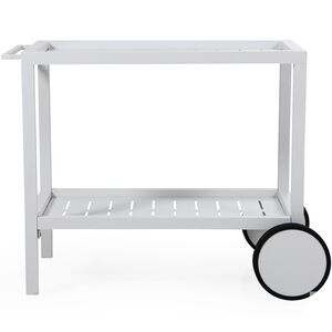 Belfort serveringsvogn hvit Brafab