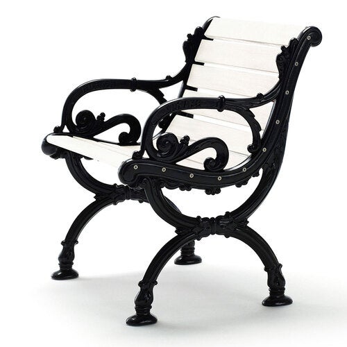 Lenestol Byarum / g:svart / v:hvit lakk. for Byarums Bruk