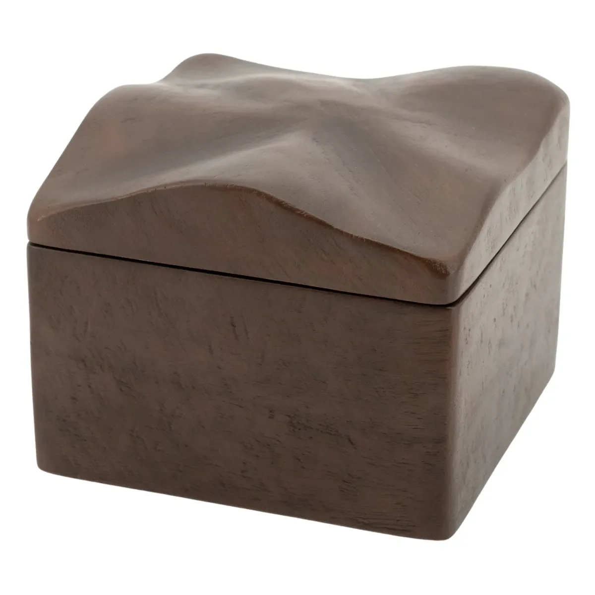 Hako small 15x15x12 cm Mangotre dark brown