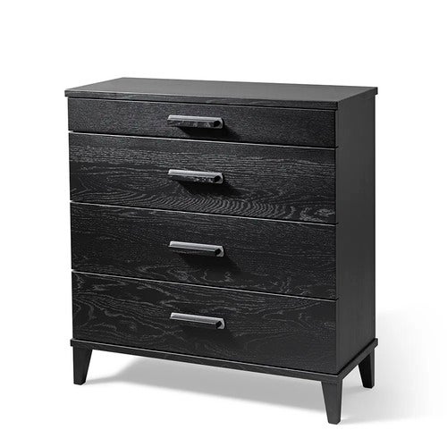 Malva kommode H76 B70 Svartbeiset eik