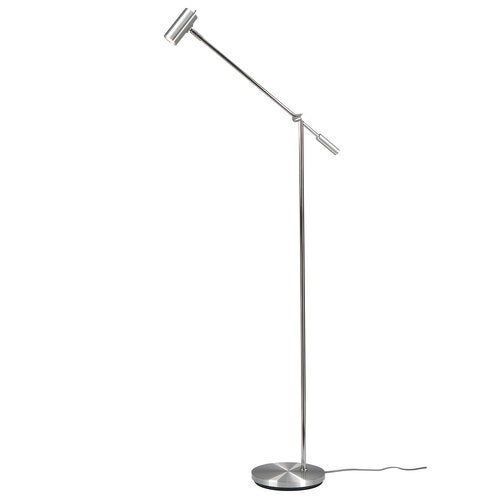 Cato gulvlampe dimbar aluminium