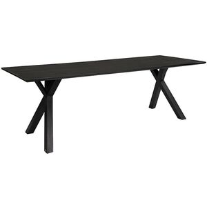 Spisebord Tree 200X90 Cm Svart