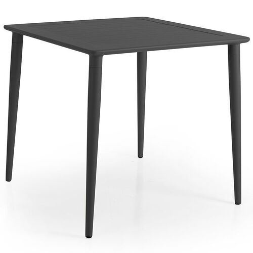 Nimes spisebord 78 x 78 cm Antrasitt Brafab