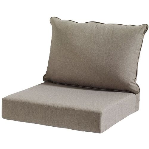 Puter Kunstig flettet sofa Grå