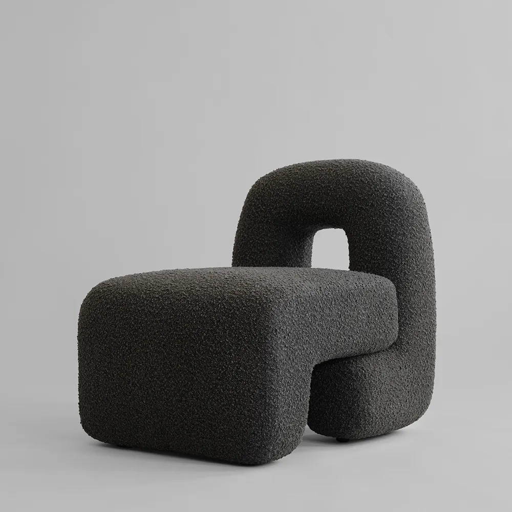 Daiku Lounge Lenestol - Dyp Taupe