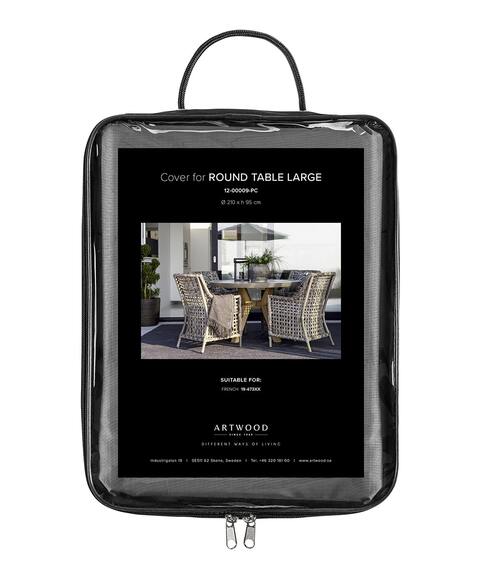 Cover Round Dining 9 (L) Artwood