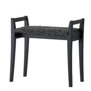 Meja Krakk Svartbeiset eik/safeskinn look Mørk grå