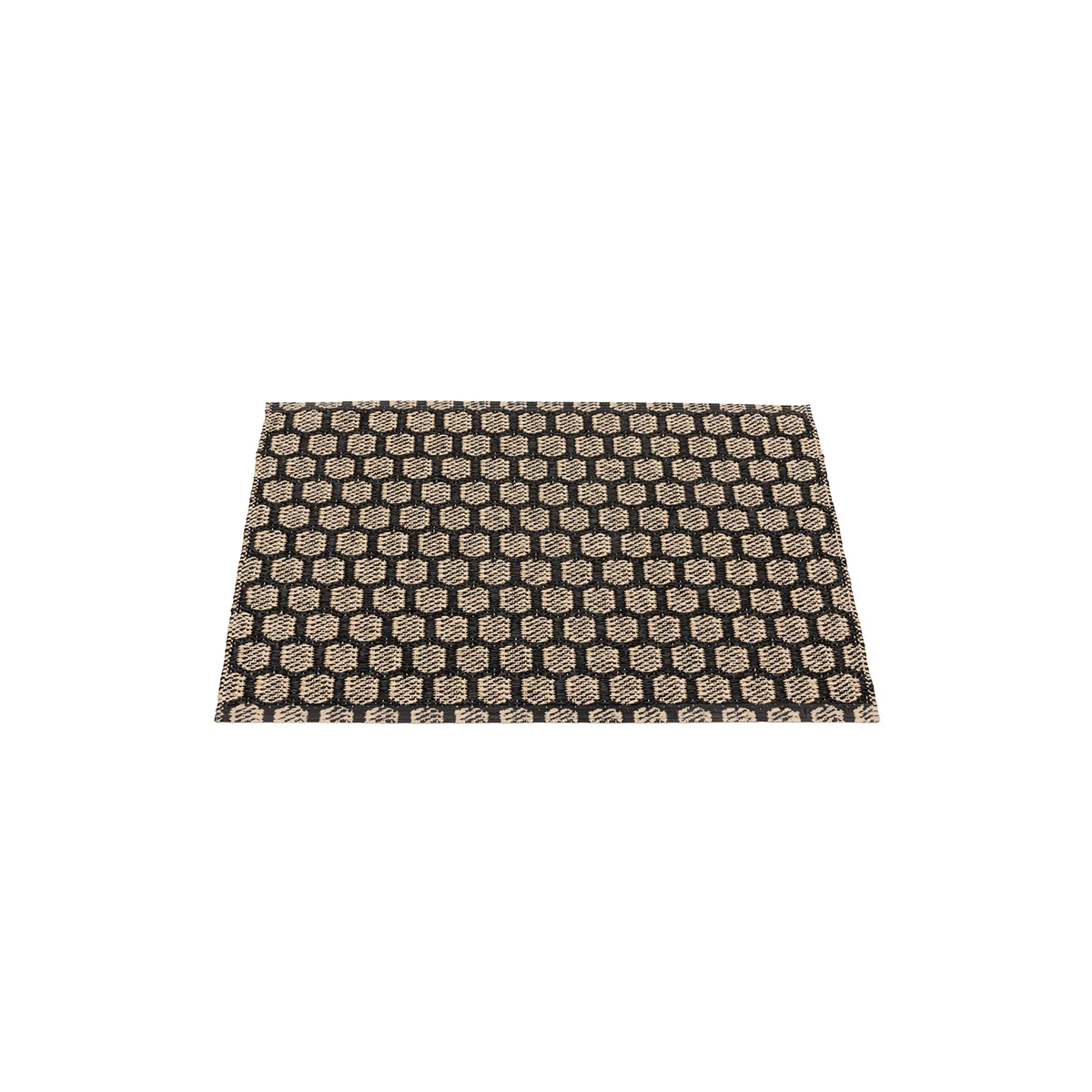 Vendbar Plastmatte MIMI Black/Beige 70x50 cm