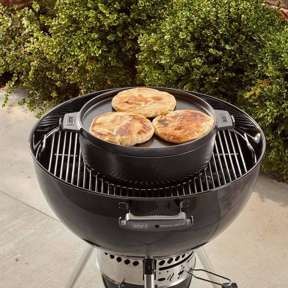Weber støpejernsgryte Duo GBS Black