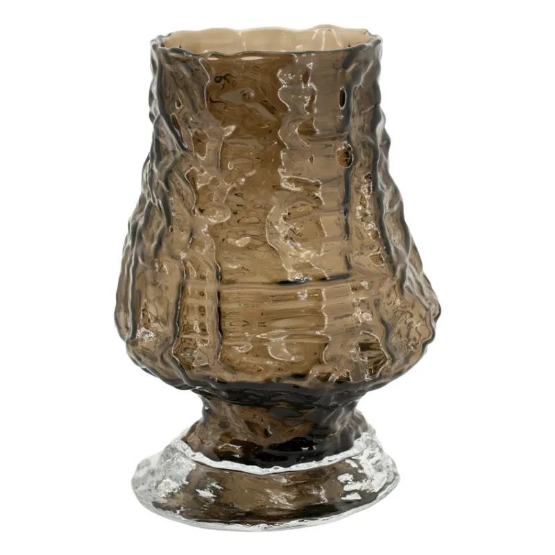 Melte large 18x18x26 cm Glass Brun