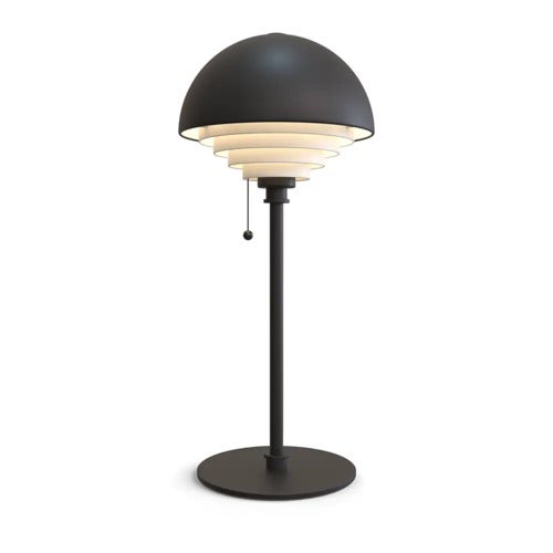 Motown bordlampe svart E27