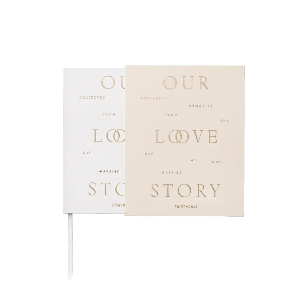 Printworks, Our Love Story - Wedding Journal