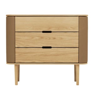 Treasures kommode i eik/Sugar Brown