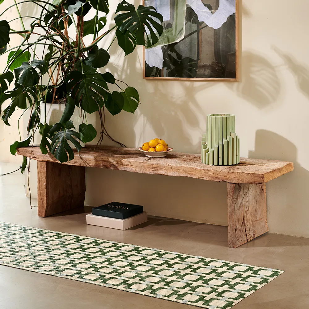 Tom teppe Leaf/Cream/sage 70 x 120 cm