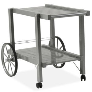 Serveringsvogn grå 