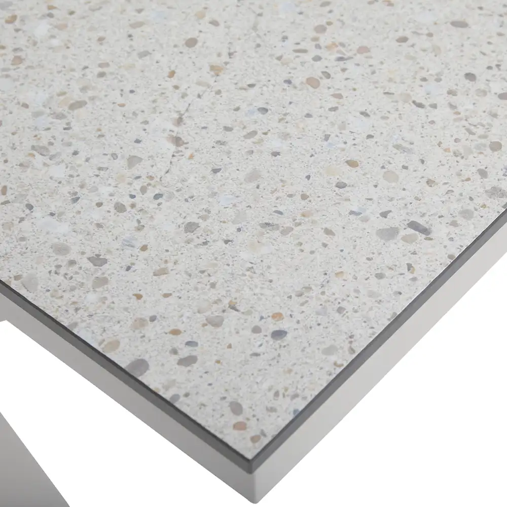 Hillmond spisebord 100 x 166–226 Kaki høytrykkslaminert Brafab