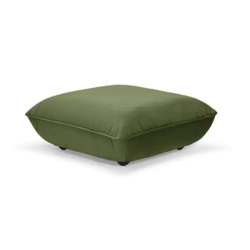 sumo fotskammel velvet recycled deep green