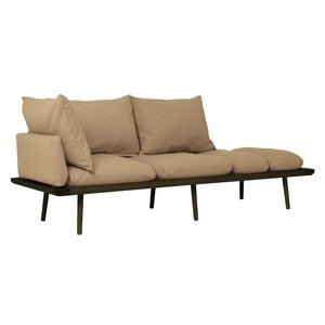 Lounge Around 3-seters sofa Dark Oak/Sugar Brown