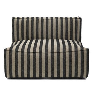Catena Sofa Center L100 - Louisiana - Sand/Black