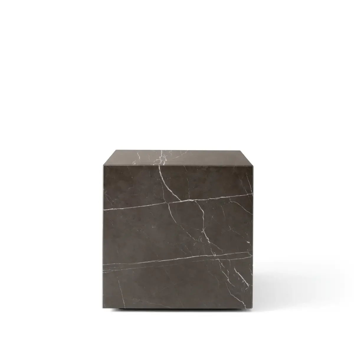 Plinth Bord i marmor, Grey Kendzo
