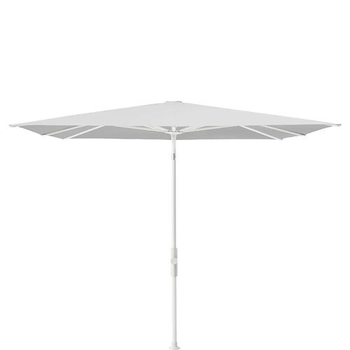 Twist parasoll 240x240 cm matt white Kat.5 550 Cement