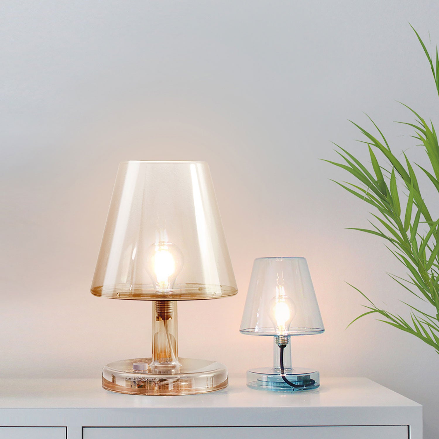 Transloetje lampe brown