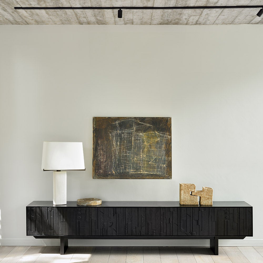 Mosaic TV-benk 45x242 cm