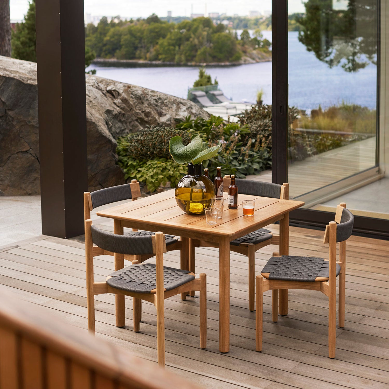 Koster spisestol teak Skargaarden