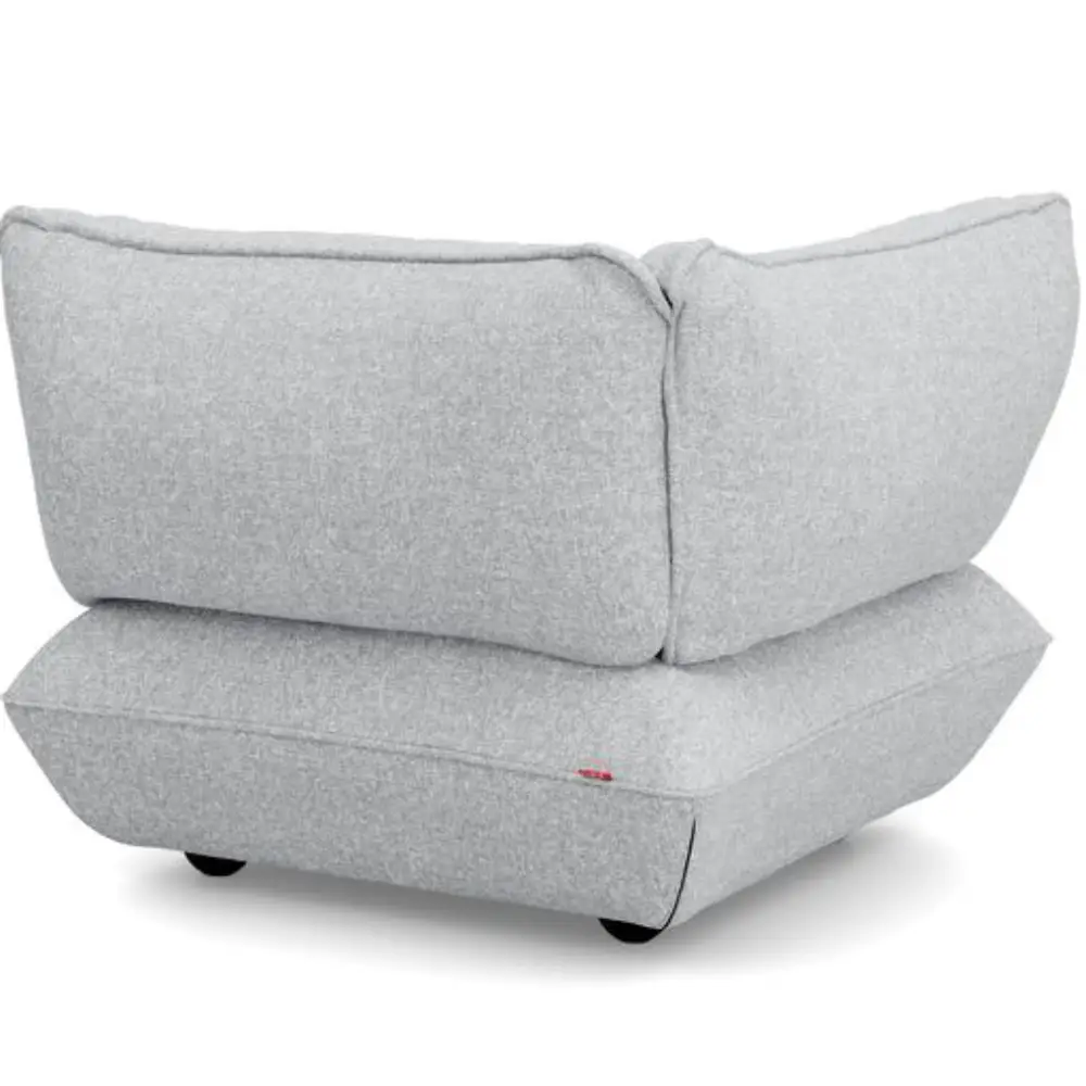 sumo sofa hjørneseksjon  boucle recycled grey