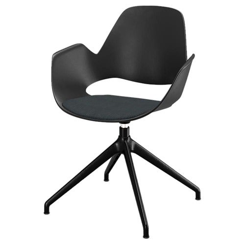 Falk lenestol med sving og fjær Antrasitt