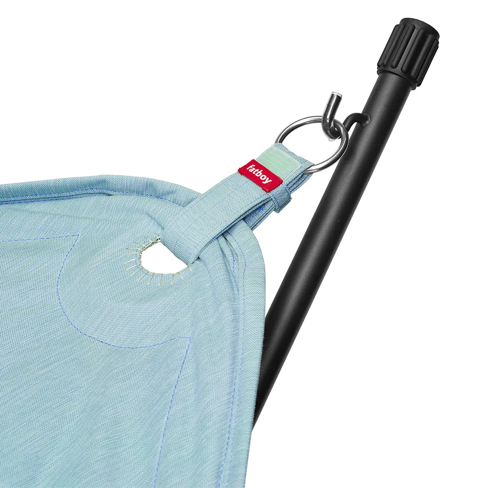 Headdemock superb pacific blue incl. pillow & rack black