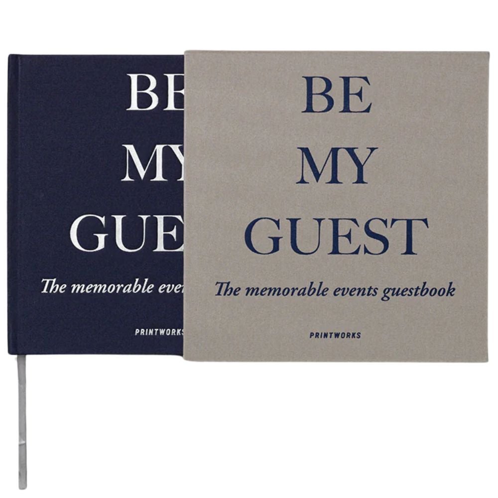 Printworks, Gjestebok-Grå/Blå