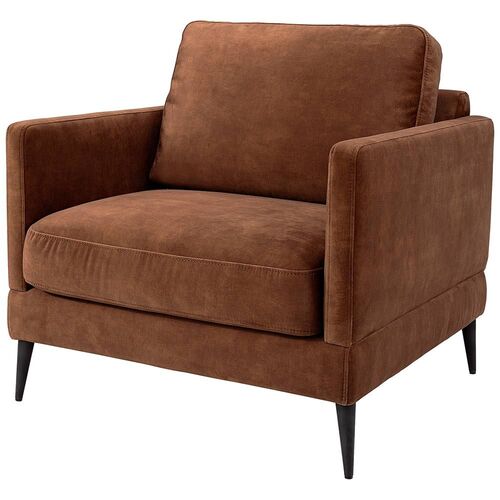 Andorra Lenestol Velvet Hazel