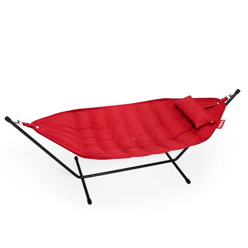 Headdemock superb red incl. pillow & rack black  