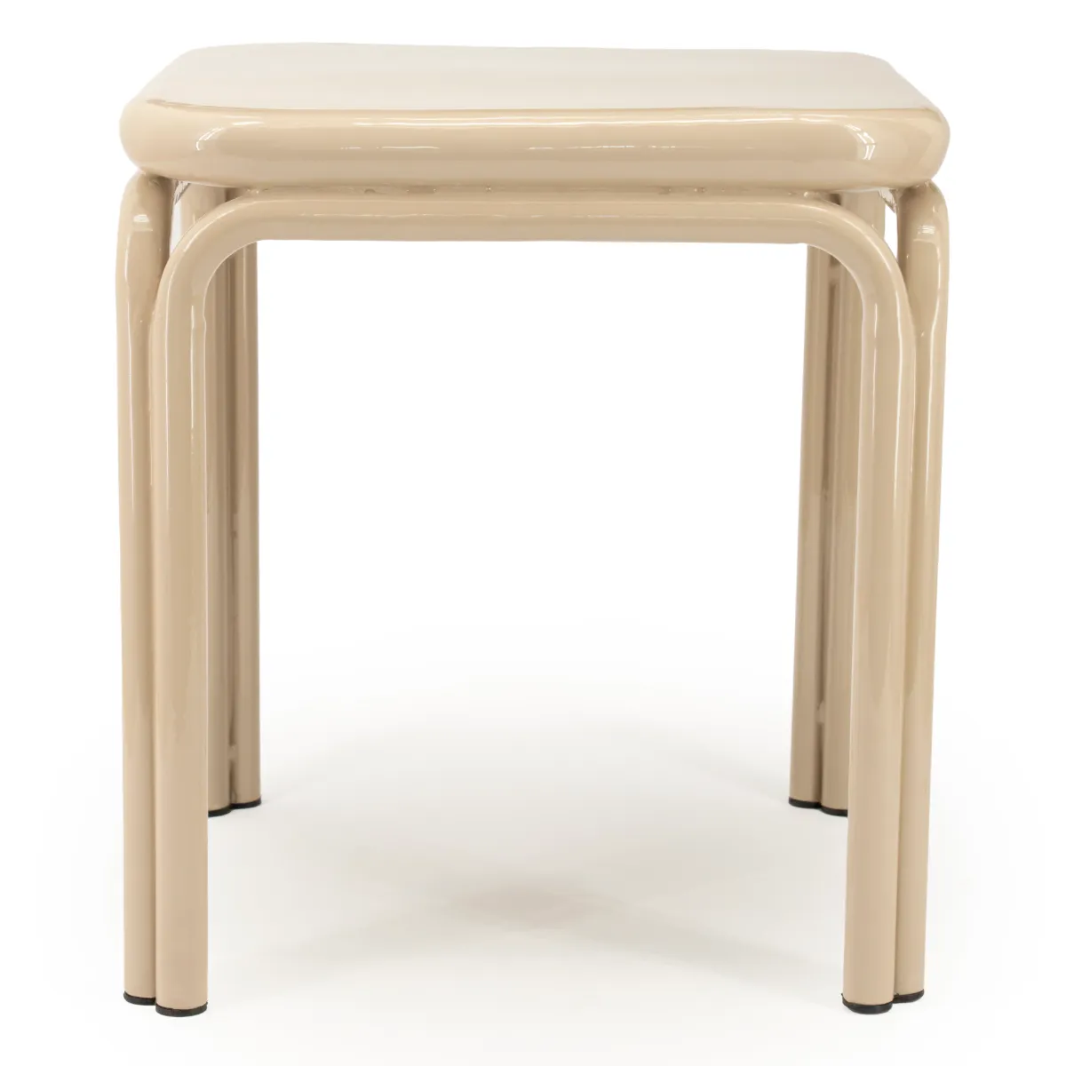 By-Boo, Side table Zilo - beige 43x43x45 cm
