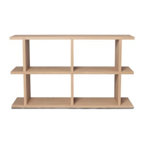 Kona Bokhylle  2x2 - Naturlig eik