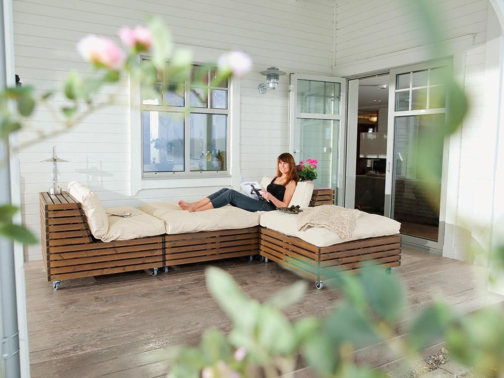 Bara Vara divan brun 