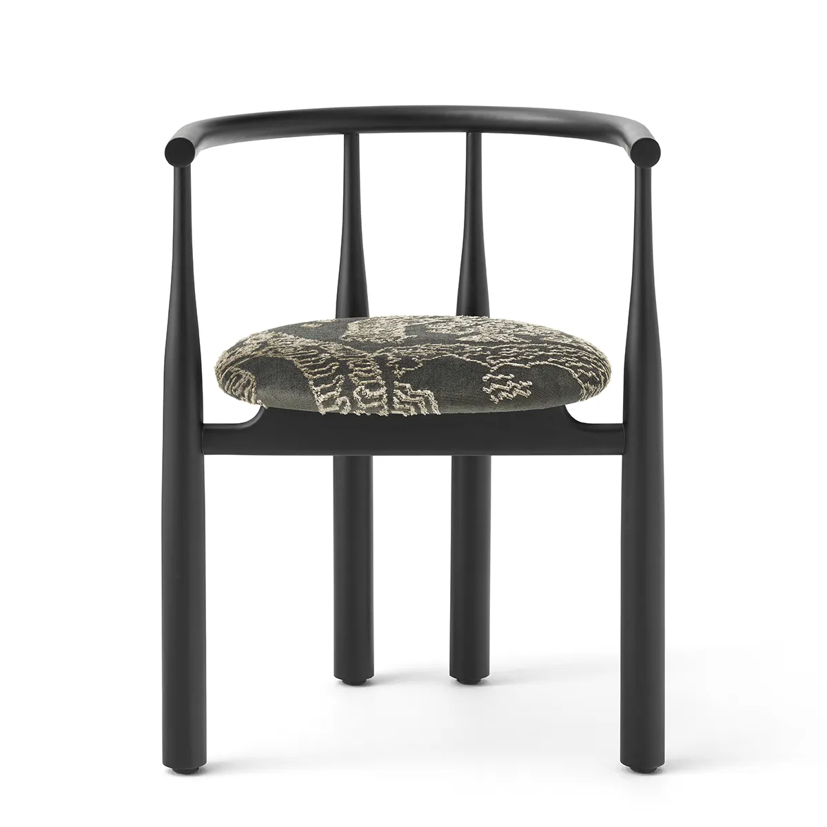 Spisestol Bukowski Black Dedar Tiger Mountain med armlener