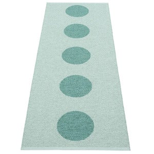 Vera Pop teppe Jade/Pale Turquoise 70 x 200cm
