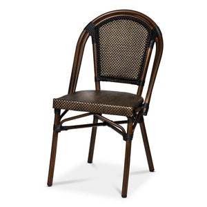 Paris Spisestol Svart/Brun