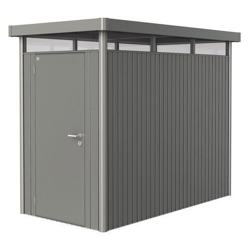 Highline hageskur størrelse hs metallic quartz-grå Biohort