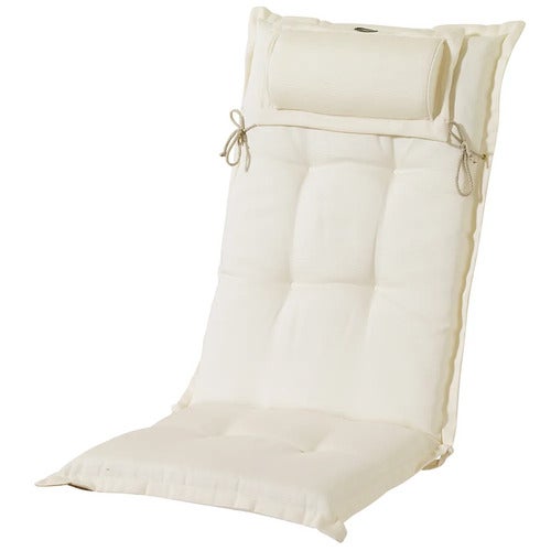 Canyon 8 cm stillingspute i strukturdralon offwhite