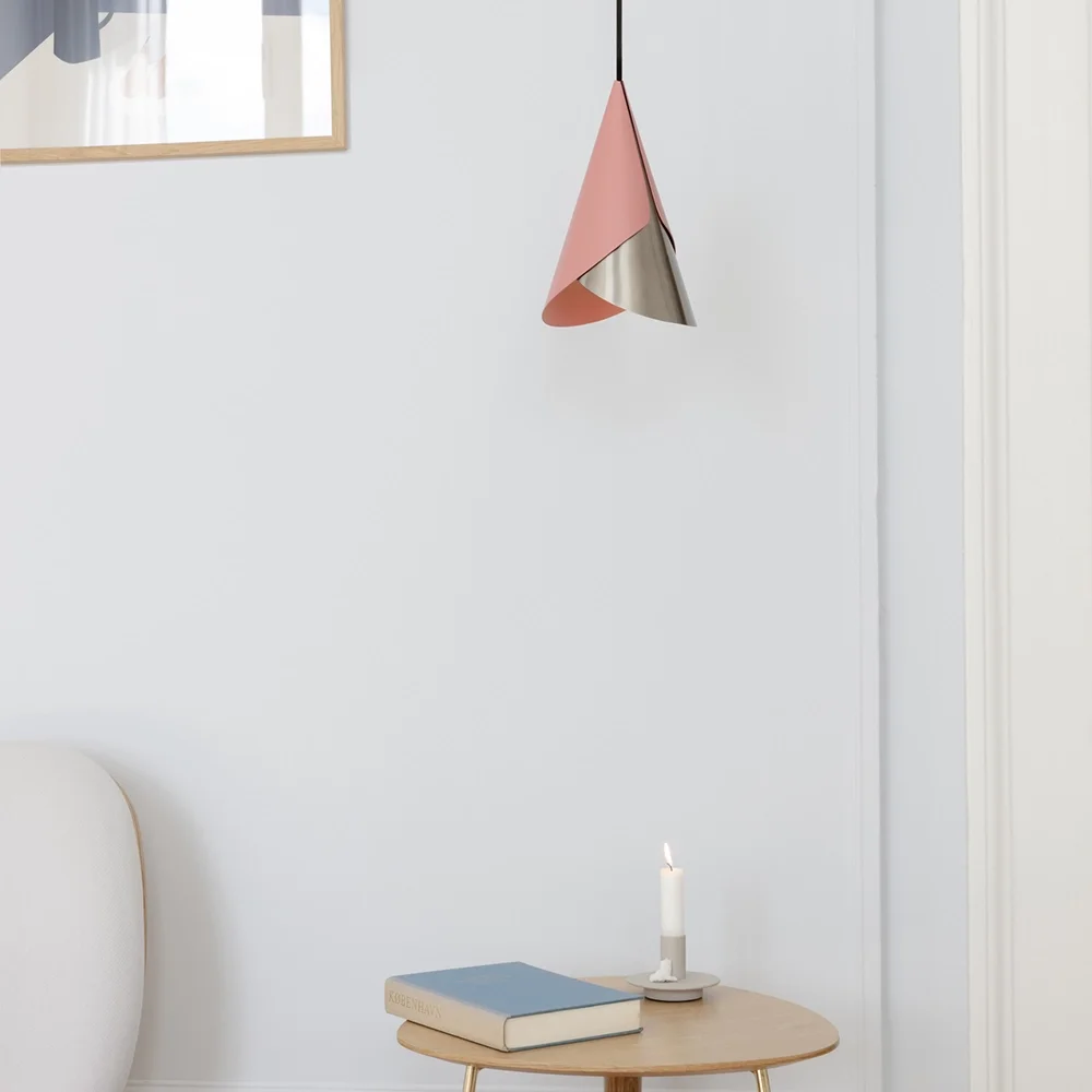 Cornet Lampeskjerm Nuance Rose/Steel