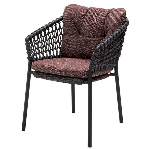 Ocean Chair grå, inkludert puter 