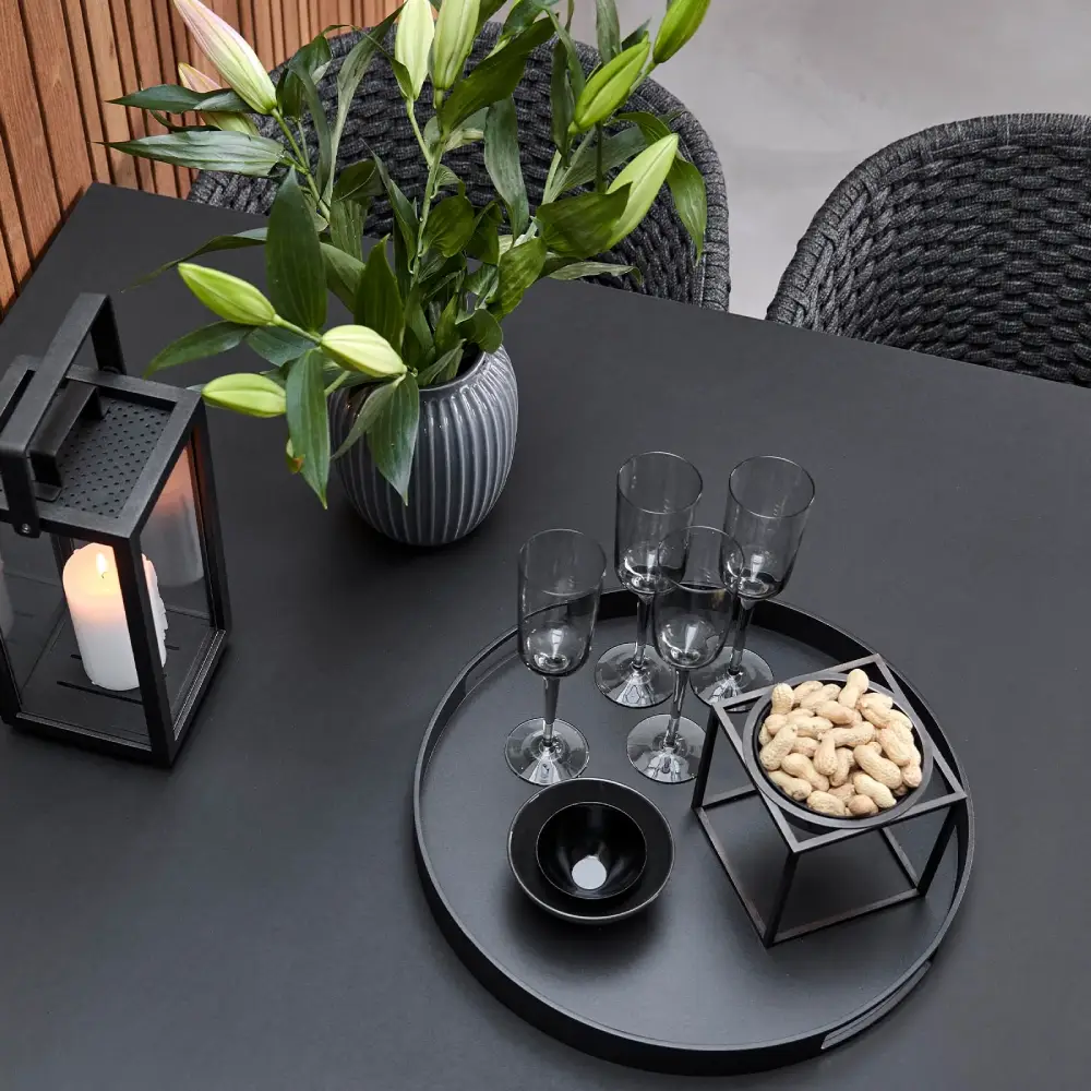 Club brett 44 cm Lava grey aluminium