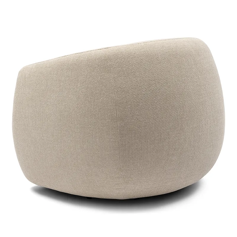 Roterende lenestol Leonardo Glossy Flax