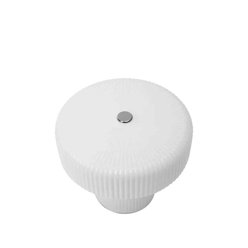 Munnblåst Bærbar Dimbbar LED-Bordlampe Ripple