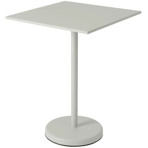 Linear Steel Barbord 70x70 h: 95 cm Grey 