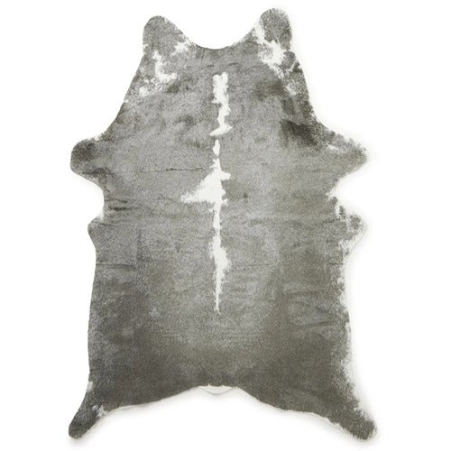 Grim cowhide Teppe 150x200 cm Mountain Grey/White